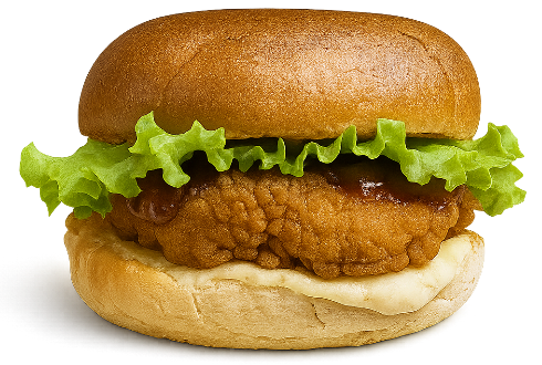 Burger Gamer Pollo con pollo croccante